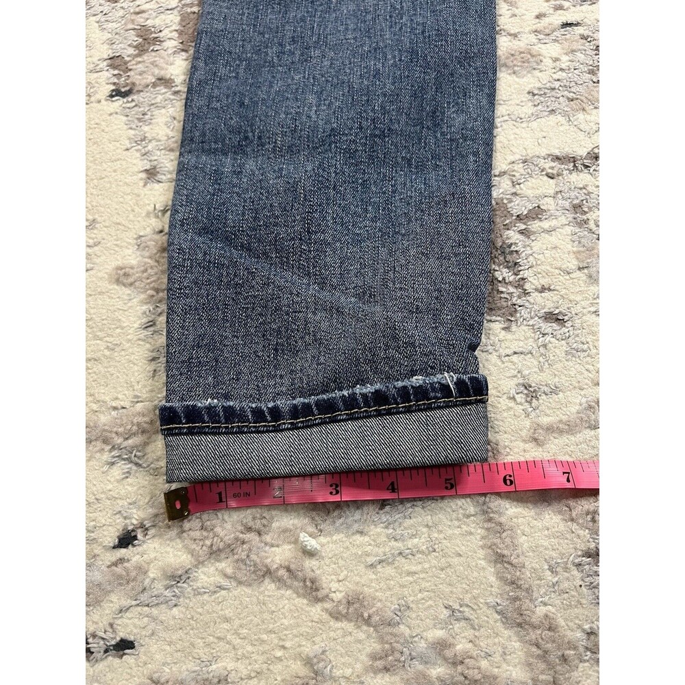 NWT Silver Boyfriend Mid-Rise Slim Fit Distressed Jeans Sz. 25X27 Buckle - Picture 9 of 13